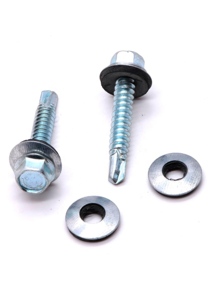 hot sale hex washer head zinc plated self-drilling 